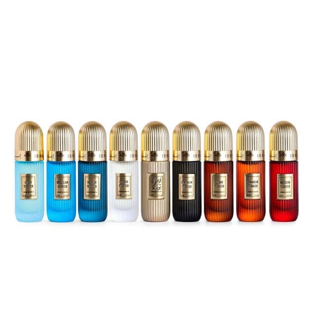 مجموعة التوباكو Tobacco Collection من إبراق – زجاجات عطر أصلية بخلفية بيضاء